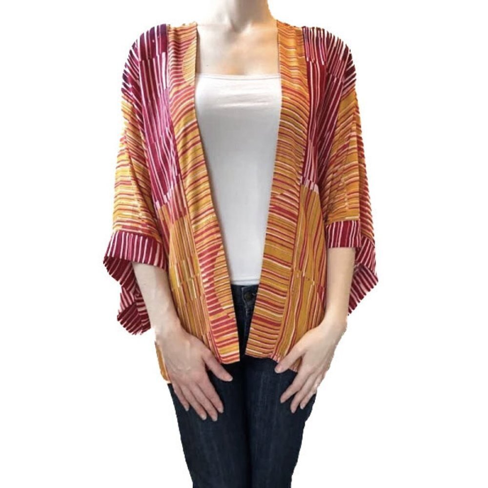 CAbi Style 247 Open Kimono Top - Picture 3 of 11